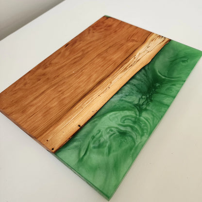 Ambrosia Maple w/ "Enchanted Forest" Swirl Charcuterie Board