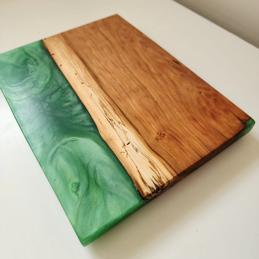 Ambrosia Maple w/ "Enchanted Forest" Swirl Charcuterie Board