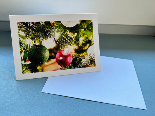 5 x 7 Photo Greeting Card - O' Christmas Tree