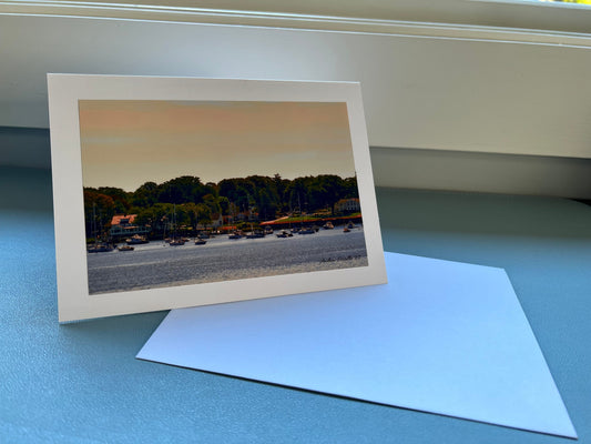 5 x 7 Photo Greeting Card - Golden Hour on the Water